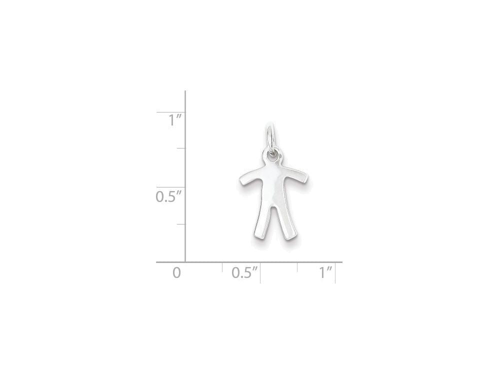 FJC Finejewelers Sterling Silver Boy Charm