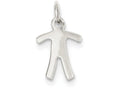 FJC Finejewelers Sterling Silver Boy Charm