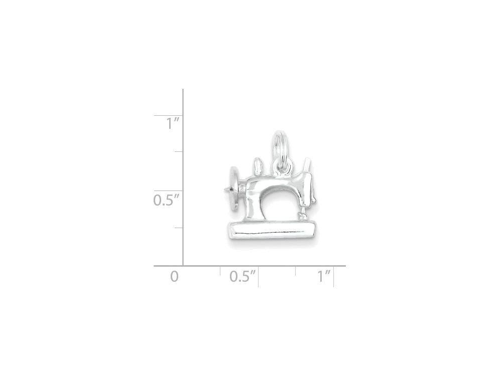 FJC Finejewelers Sterling Silver Sewing Machine Charm