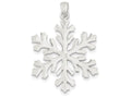 FJC Finejewelers Sterling Silver Snowflake Pendant Necklace - Chain Included