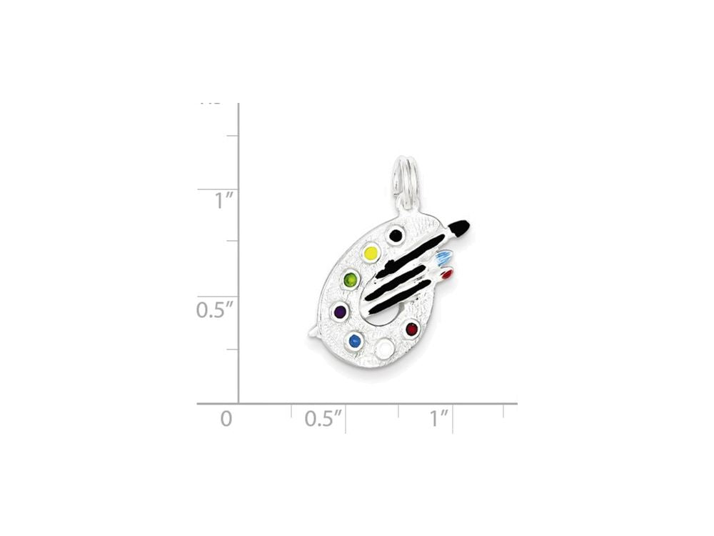 FJC Finejewelers Sterling Silver Paintbrush Charm