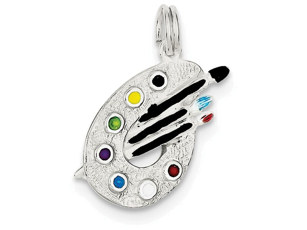 FJC Finejewelers Sterling Silver Paintbrush Charm