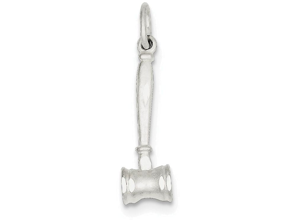 FJC Finejewelers Sterling Silver Gavel Charm