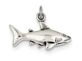 FJC Finejewelers Sterling Silver Antique Shark Charm