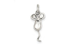 FJC Finejewelers Sterling Silver Mouse Charm