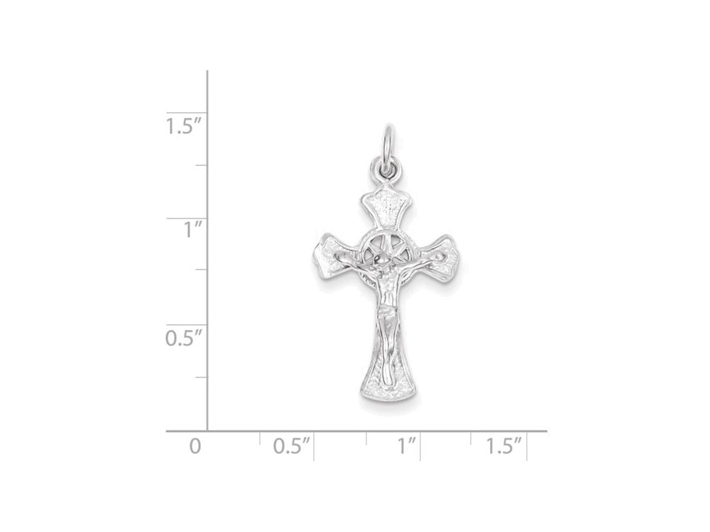 FJC Finejewelers Sterling Silver Crucifix Pendant Necklace - Chain Included