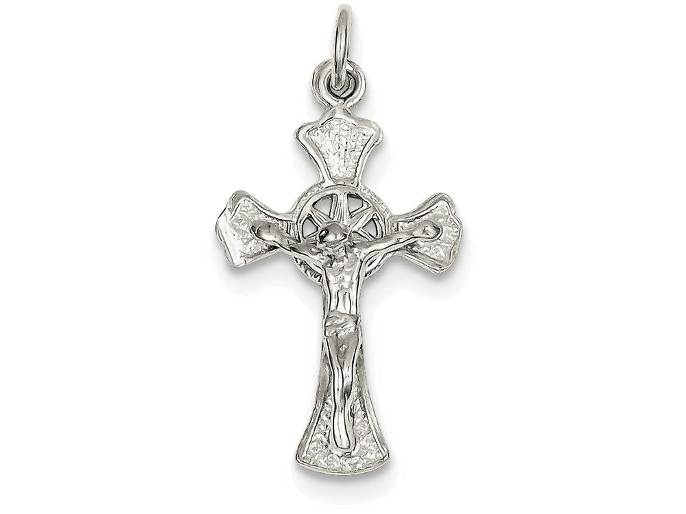 FJC Finejewelers Sterling Silver Crucifix Pendant Necklace - Chain Included