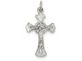 FJC Finejewelers Sterling Silver Crucifix Pendant Necklace - Chain Included