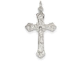 FJC Finejewelers Sterling Silver Crucifix Pendant Necklace - Chain Included