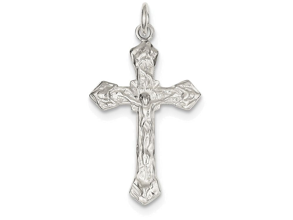 FJC Finejewelers Sterling Silver Crucifix Pendant Necklace - Chain Included
