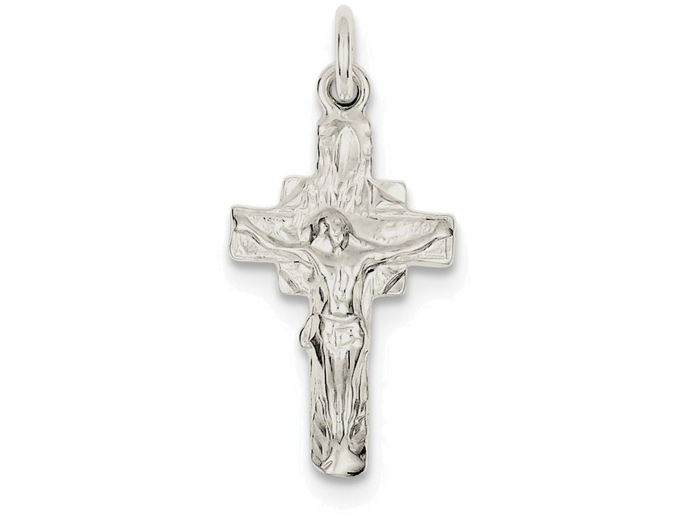 FJC Finejewelers Sterling Silver Crucifix Pendant Necklace - Chain Included