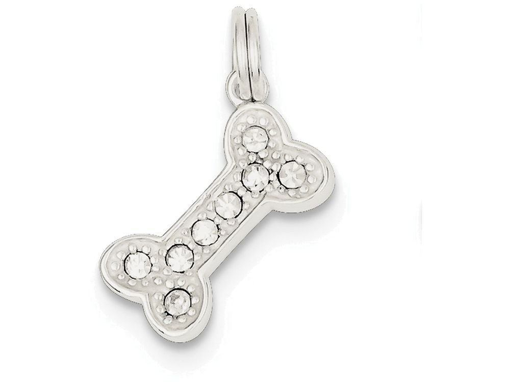 FJC Finejewelers Sterling Silver Dog Bone Charm