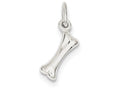 FJC Finejewelers Sterling Silver Polished Bone Charm