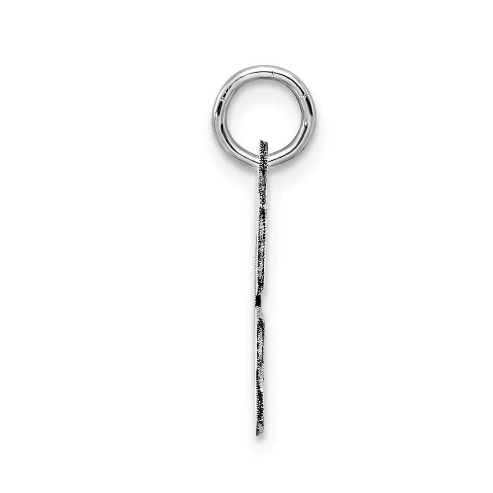 FJC Finejewelers Sterling Silver Medium Block Initial G Charm