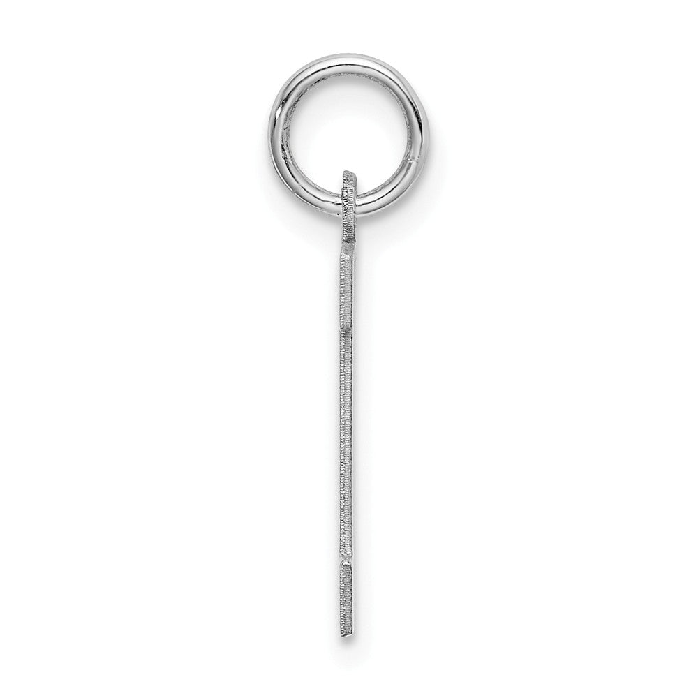FJC Finejewelers Sterling Silver Medium Block Initial M Charm