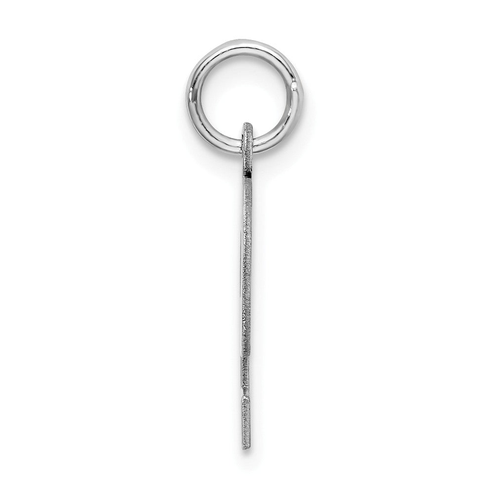 FJC Finejewelers Sterling Silver Medium Block Initial P Charm