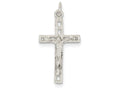 FJC Finejewelers Sterling Silver Crucifix Pendant Necklace - Chain Included