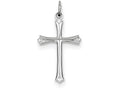 FJC Finejewelers Sterling Silver Fleur De Lis Cross Charm