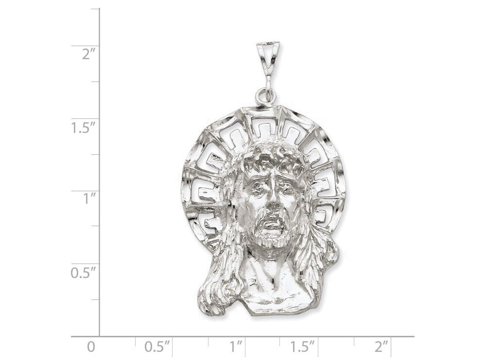 FJC Finejewelers Sterling Silver Ecce Homo Pendant Necklace - Chain Included