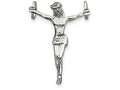 FJC Finejewelers Sterling Silver Corpus (crucified Christ) Pendant Necklace - Chain Included