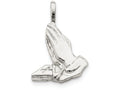 FJC Finejewelers Sterling Silver Praying Hands Charm
