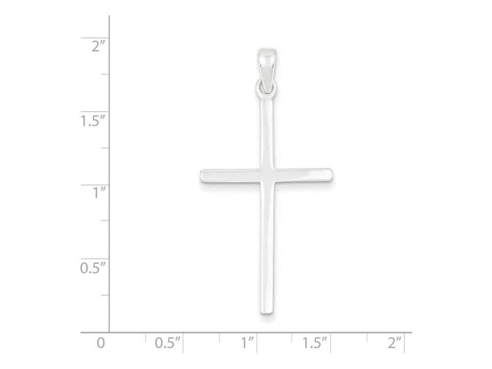 FJC Finejewelers Sterling Silver Latin Cross Pendant Necklace - Chain Included