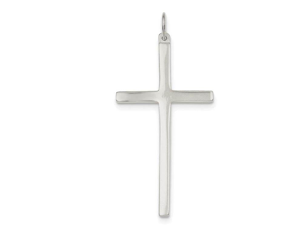 FJC Finejewelers Sterling Silver Latin Cross Pendant Necklace - Chain Included