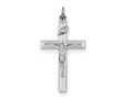 FJC Finejewelers Sterling Silver Inri Crucifix Pendant Necklace - Chain Included