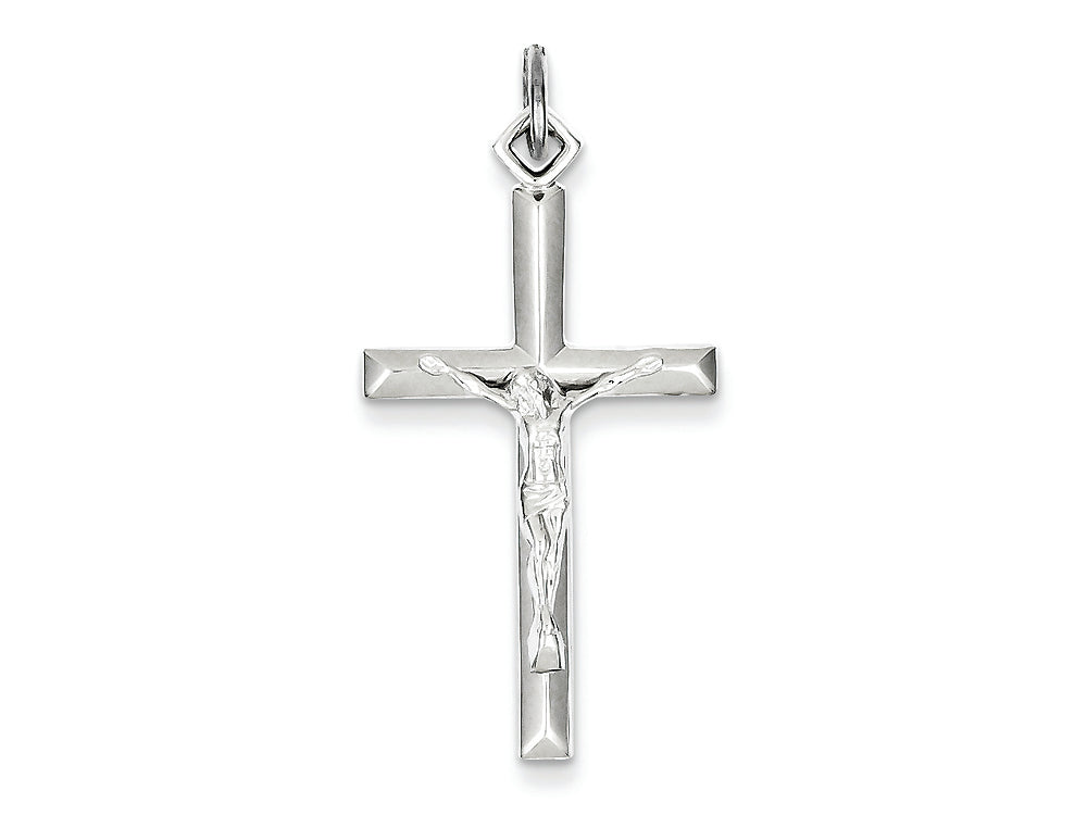 FJC Finejewelers Sterling Silver Crucifix Pendant Necklace - Chain Included