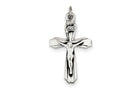 FJC Finejewelers Sterling Silver Antiqued Inri Crucifix Pendant Necklace - Chain Included