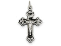 FJC Finejewelers Sterling Silver Antiqued Inri Crucifix Pendant Necklace - Chain Included