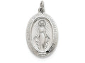 FJC Finejewelers Sterling Silver Miraculous Medal Pendant Necklace - Chain Included