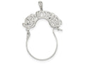 FJC Finejewelers Sterling Silver Memories Charm Holder
