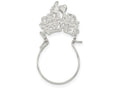 FJC Finejewelers Sterling Silver #1 Grandmother Charm Holder