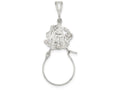 FJC Finejewelers Sterling Silver #1 Mom Charm Holder