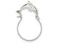 FJC Finejewelers Sterling Silver Dolphin Charm Holder