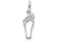 FJC Finejewelers Sterling Silver Foot Charm