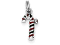 FJC Finejewelers Sterling Silver Enamel Candy Cane Charm