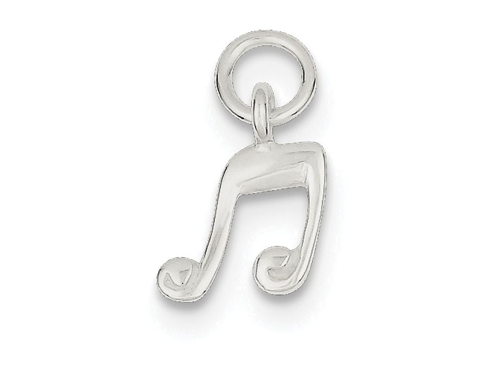 FJC Finejewelers Sterling Silver Music Note Charm