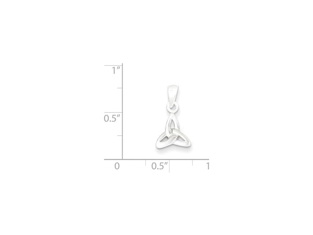 FJC Finejewelers Sterling Silver Trinity Charm