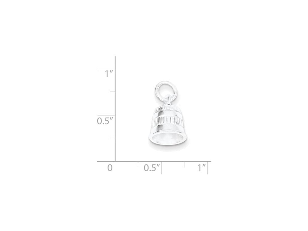 FJC Finejewelers Sterling Silver Thimble Charm