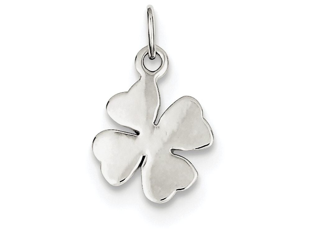 FJC Finejewelers Sterling Silver 4 Leaf Clover Charm