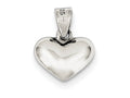 FJC Finejewelers Sterling Silver Puffed Heart Charm