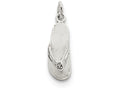 FJC Finejewelers Sterling Silver Flip Flop Charm