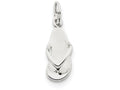 FJC Finejewelers Sterling Silver Flip Flop Charm