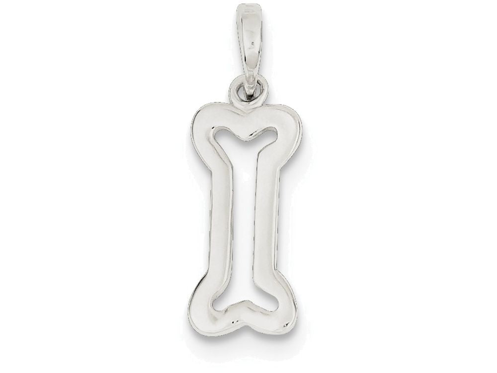 FJC Finejewelers Sterling Silver Bone Pendant Necklace - Chain Included