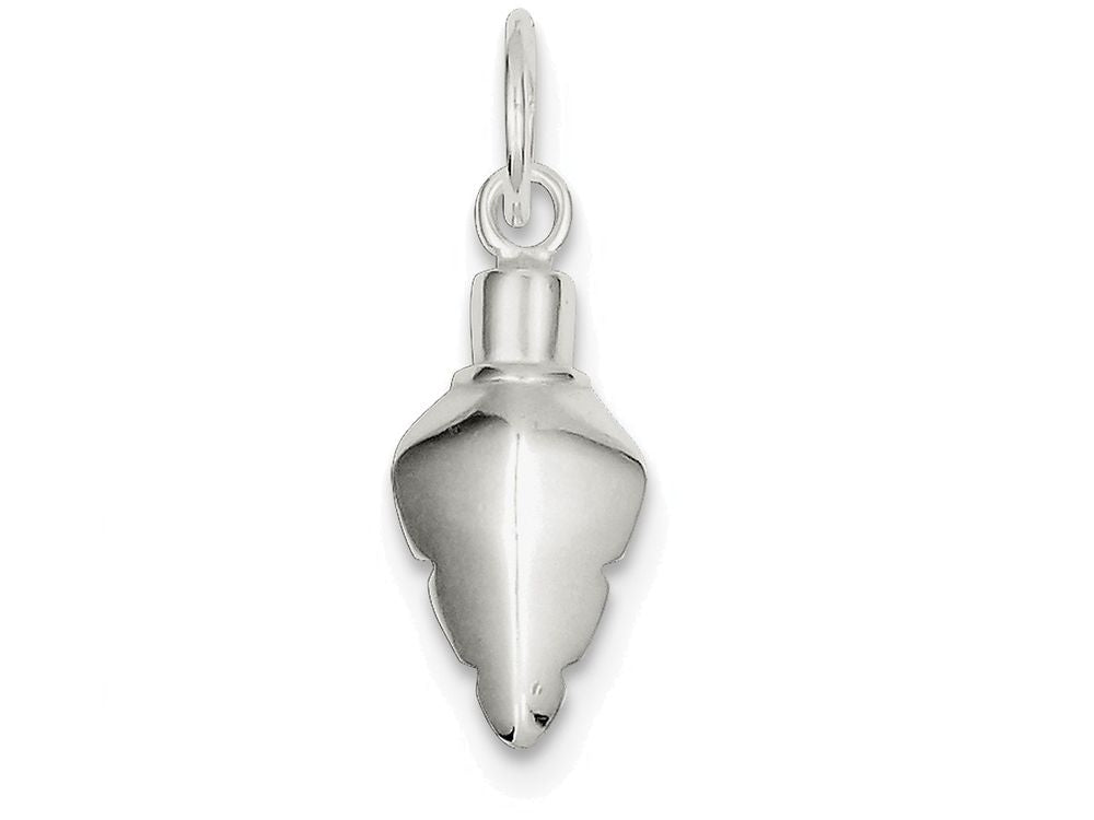 FJC Finejewelers Sterling Silver Polished Arrowhead Charm