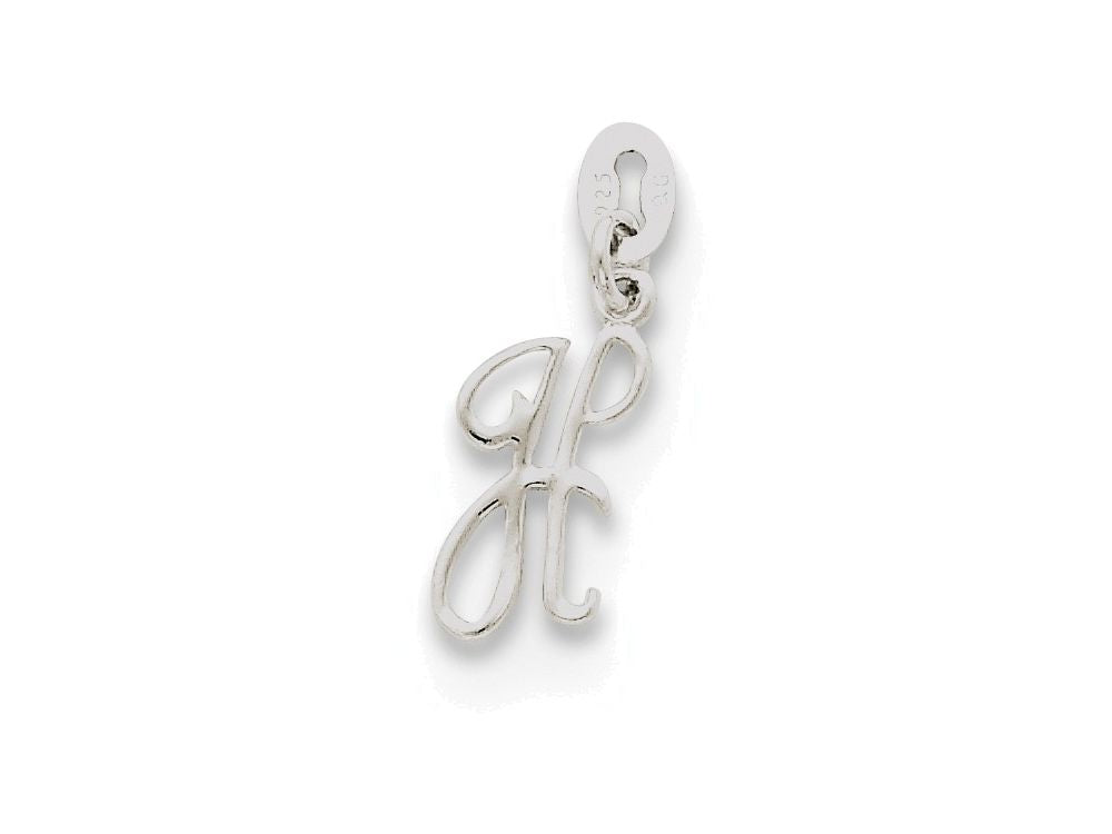 FJC Finejewelers Sterling Silver Initial H Pendant Necklace - Chain Included
