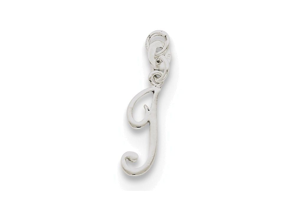 FJC Finejewelers Sterling Silver Initial I Pendant Necklace - Chain Included