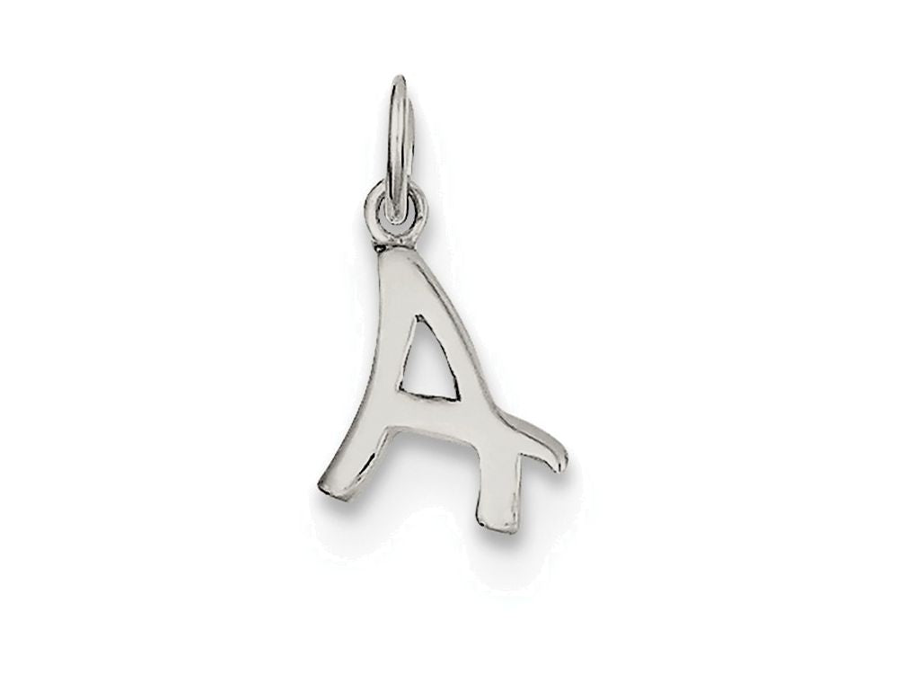 FJC Finejewelers Sterling Silver Initial A Pendant Necklace - Chain Included